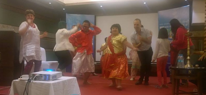 dancing at the Conference